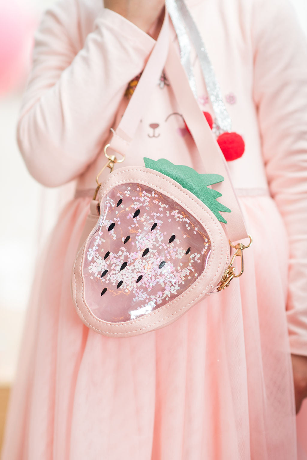 Strawberry handbag discount