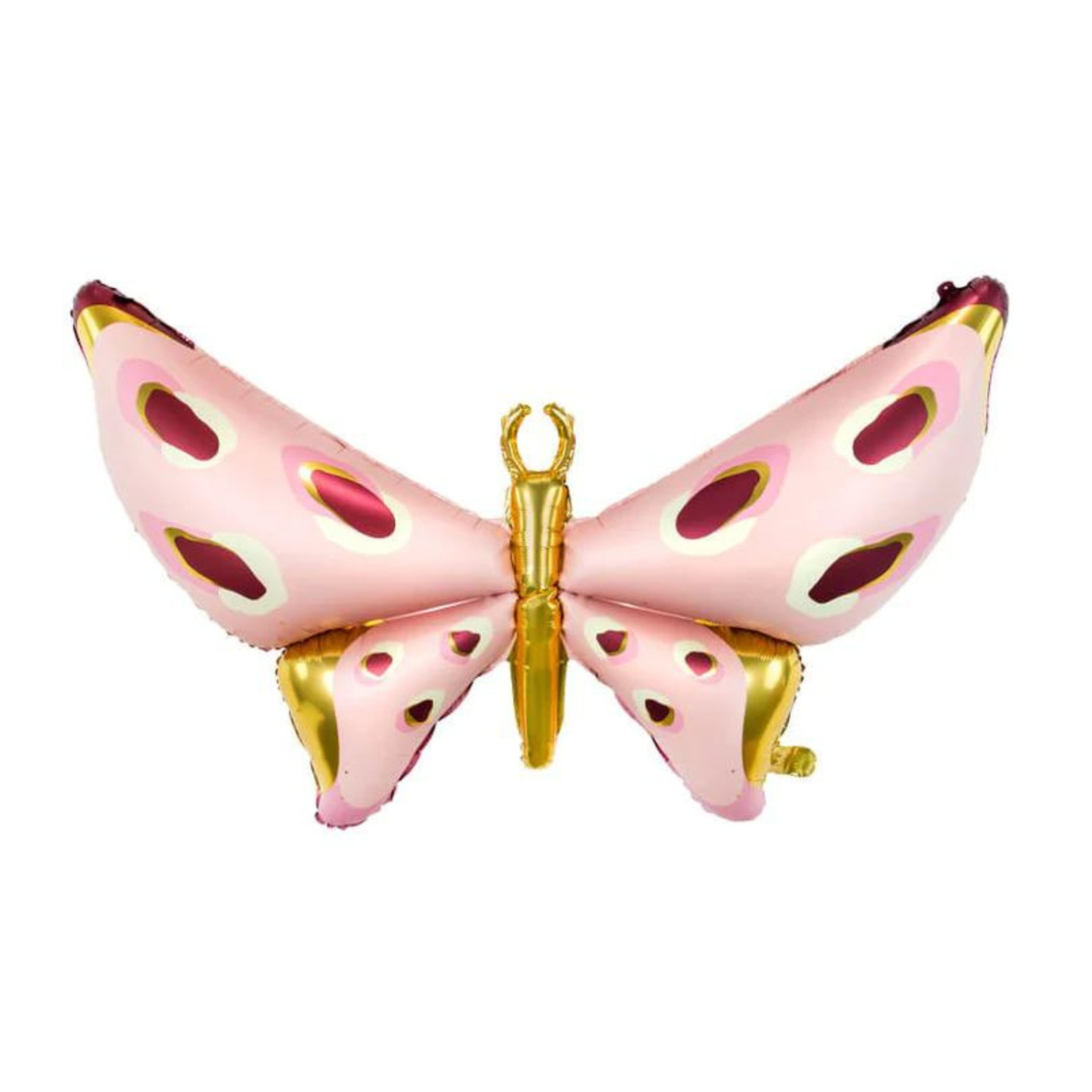 Jumbo Pink Butterfly Foil Balloon Wings, Pink