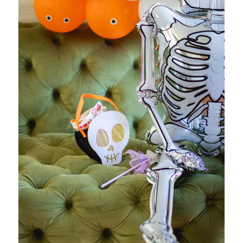 Halloween 3D Skeleton Foil Balloon