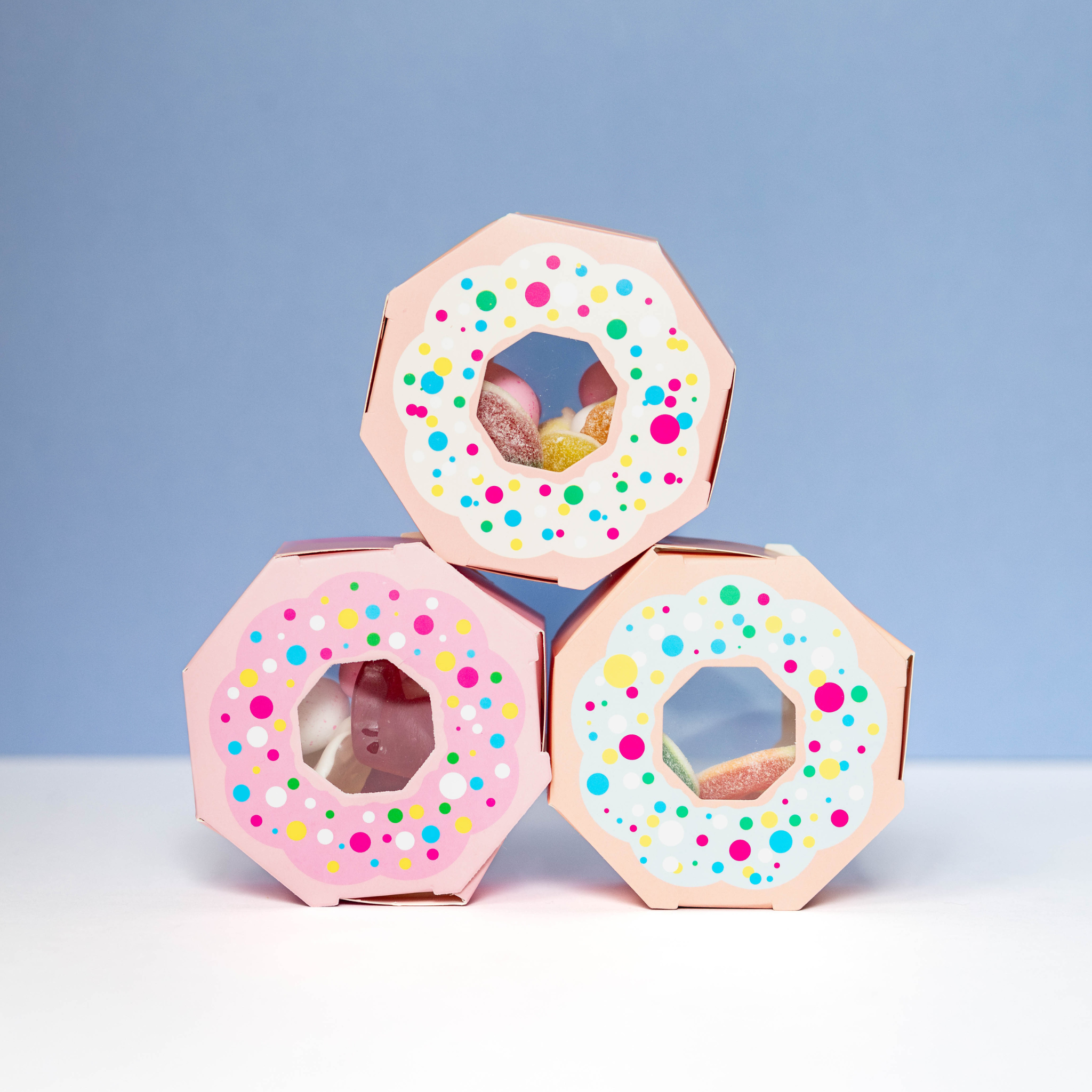 Donut Favour Boxes (set of 3)