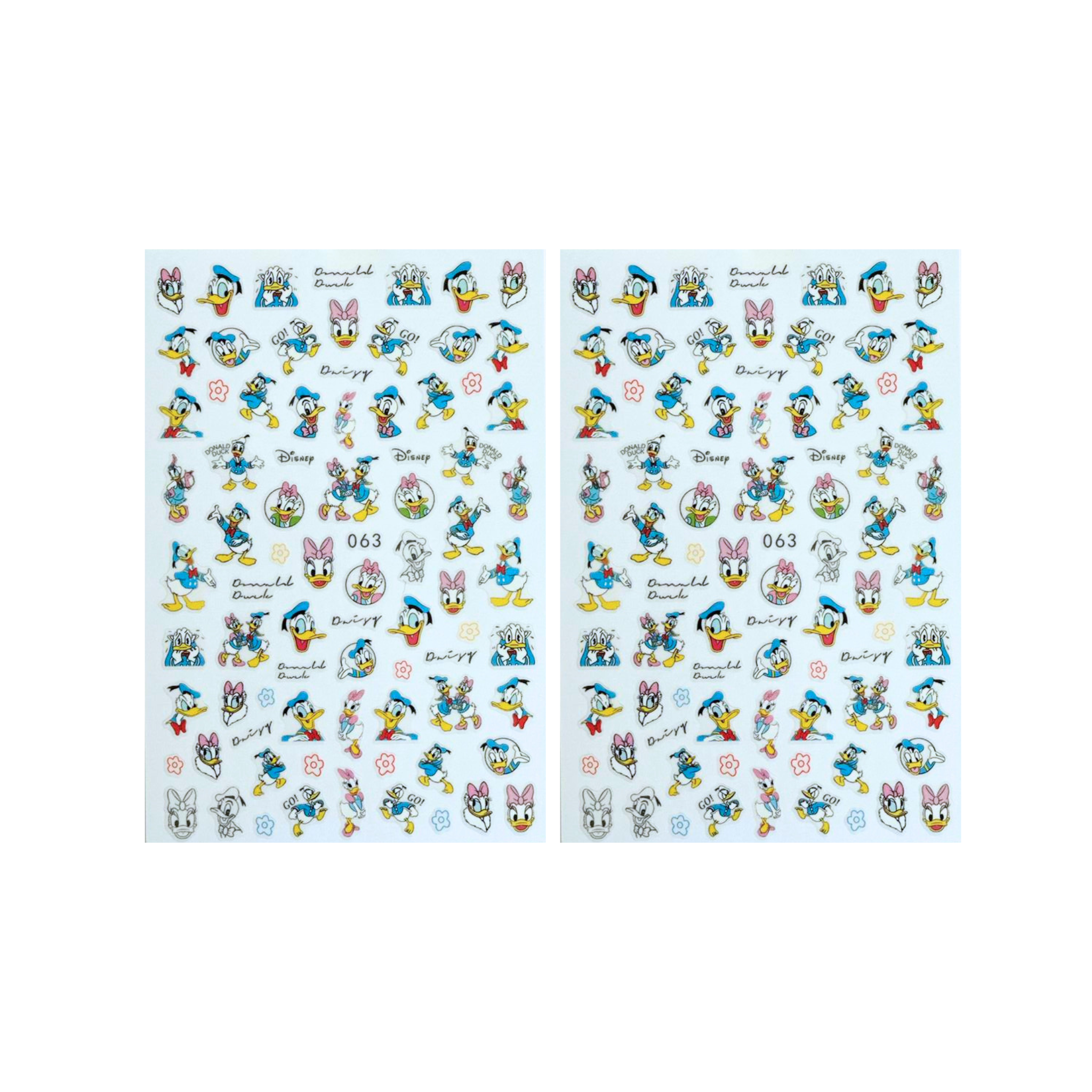 Daphne DuckNail Stickers (set of 2)