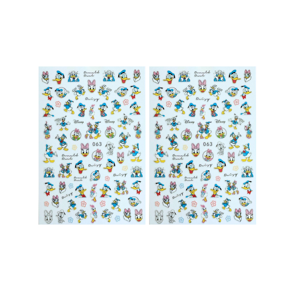 Daphne DuckNail Stickers (set of 2)