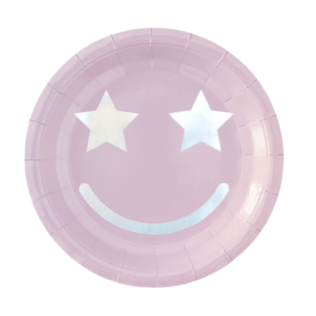 Happy Icon Plates (set of 8 )