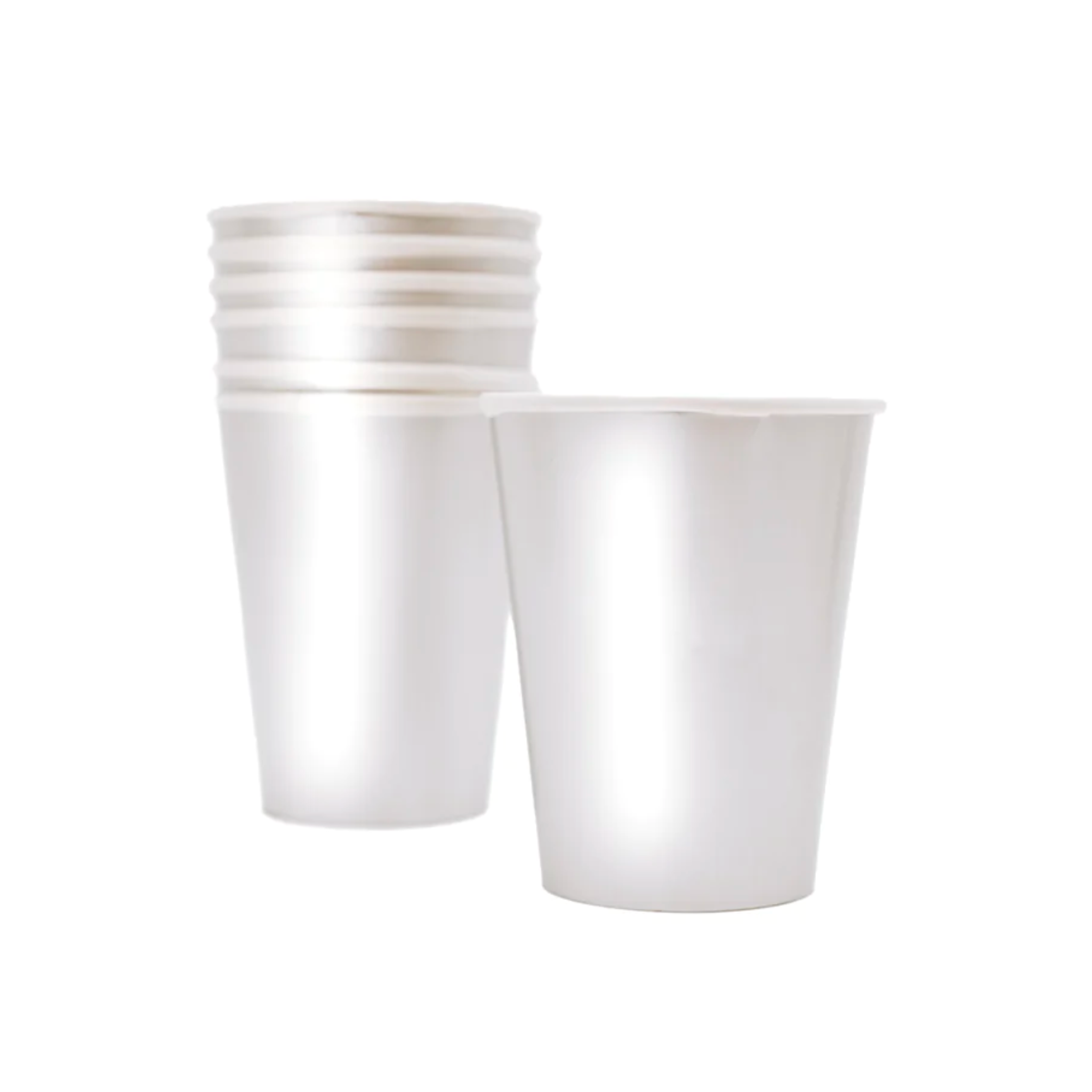 Silver Paper Cups (set of 8)