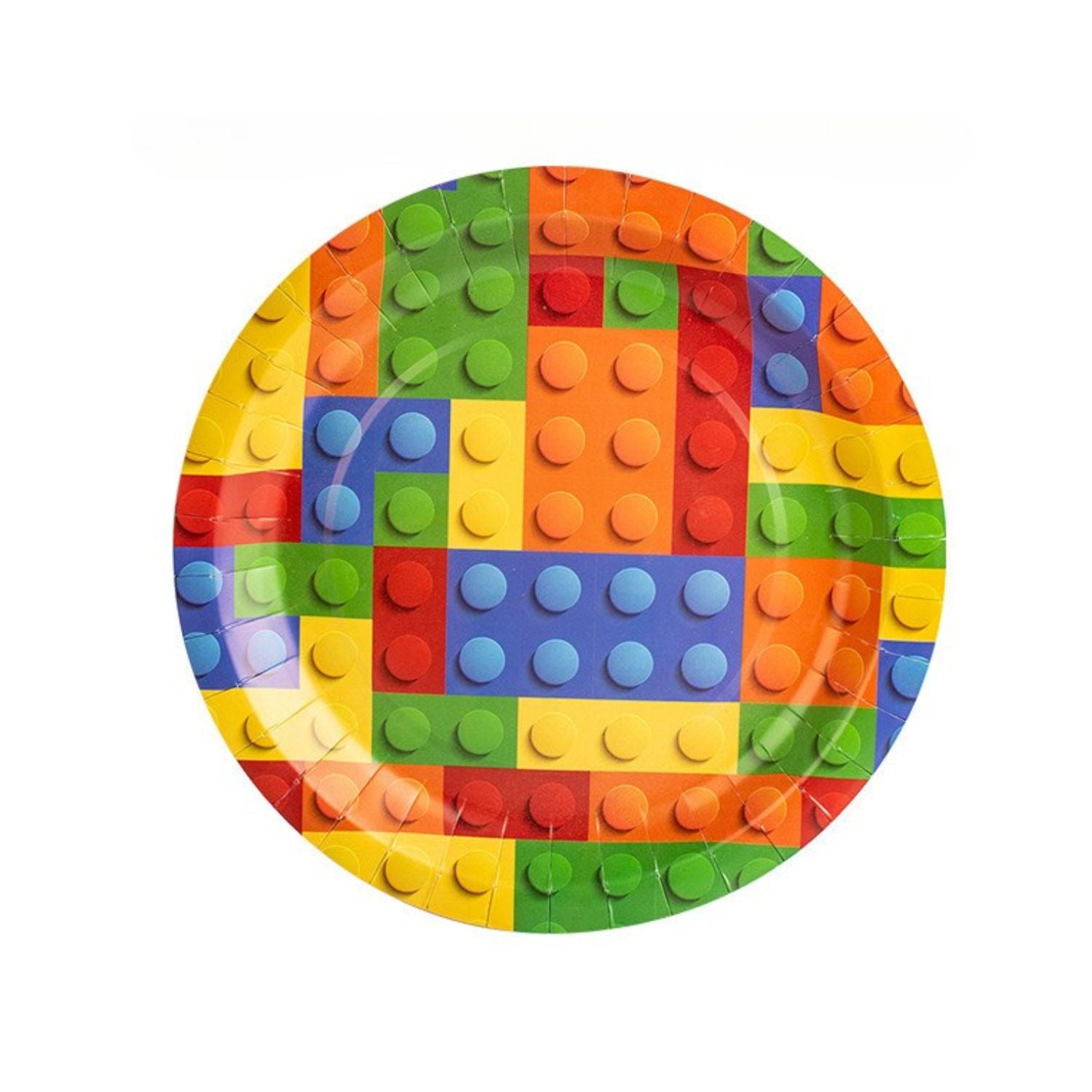 Lego Themed Plates (set of 10)