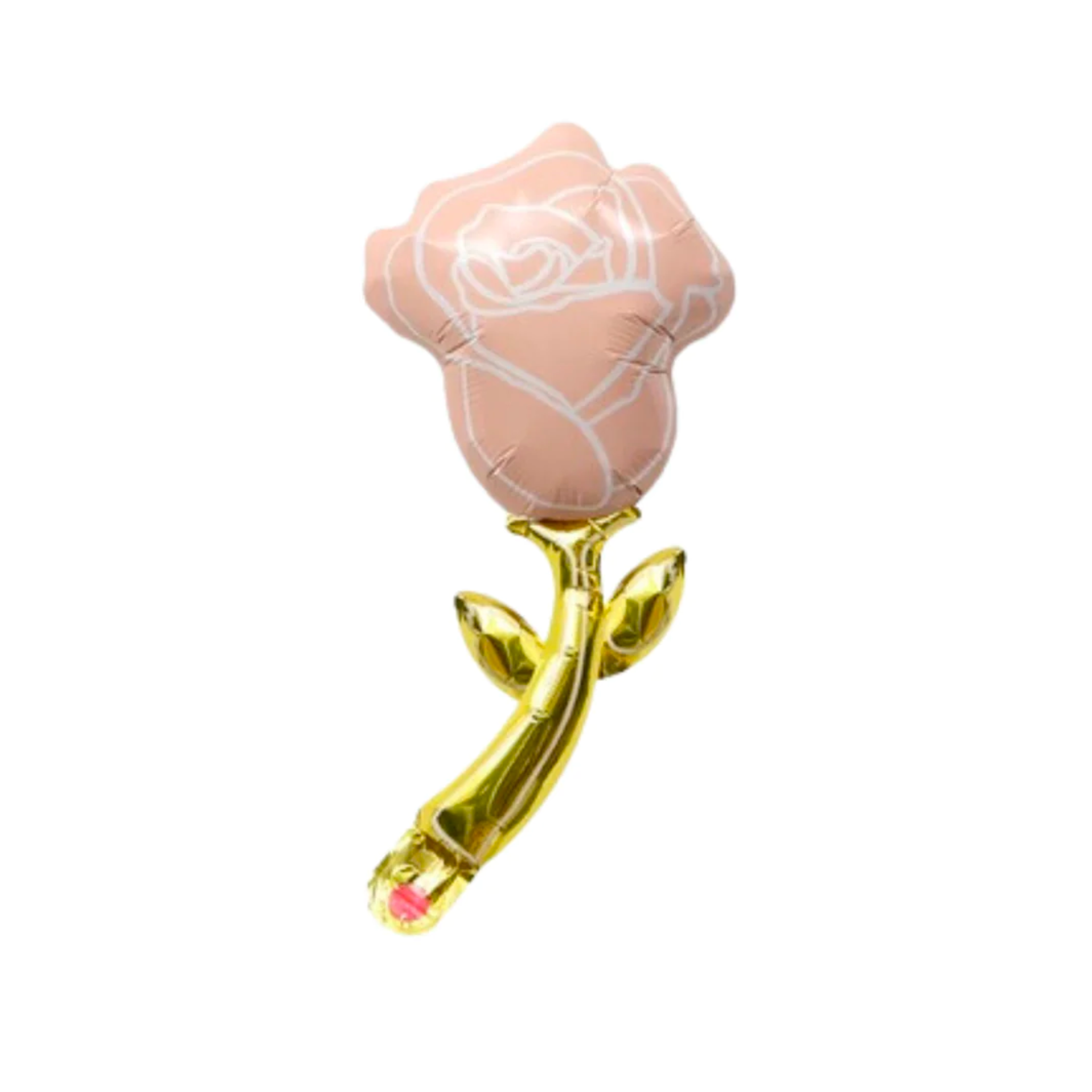 Petit Pink Rose Foil Balloon