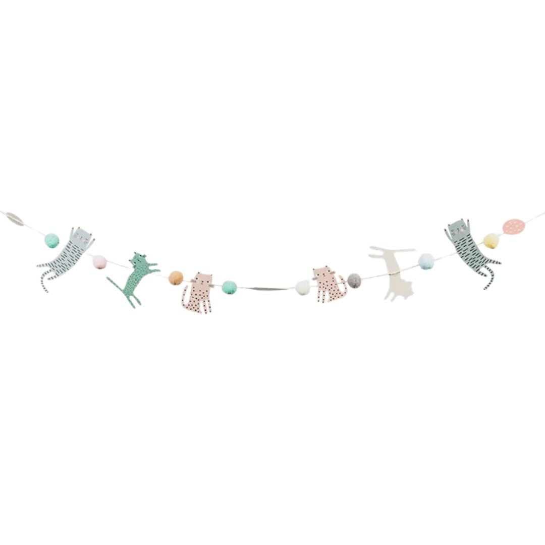 Cat Themed Garland (9 piece)