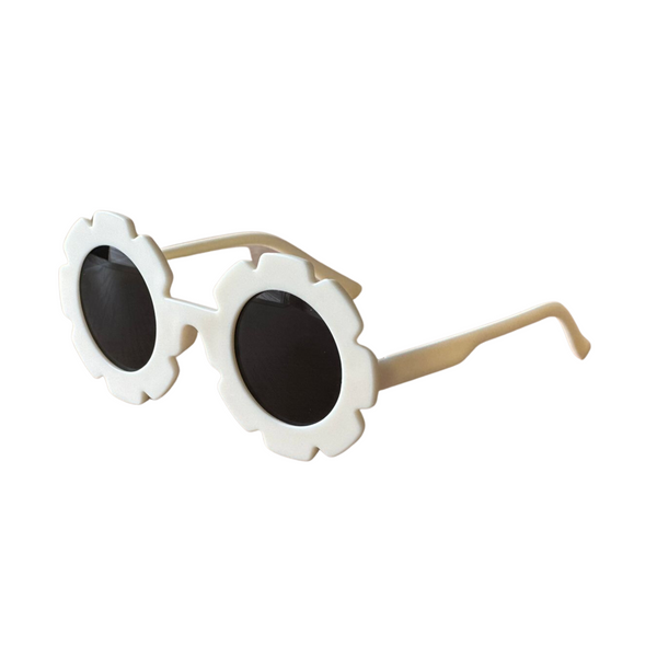 Kids Daisy Sunglasses, Ivory