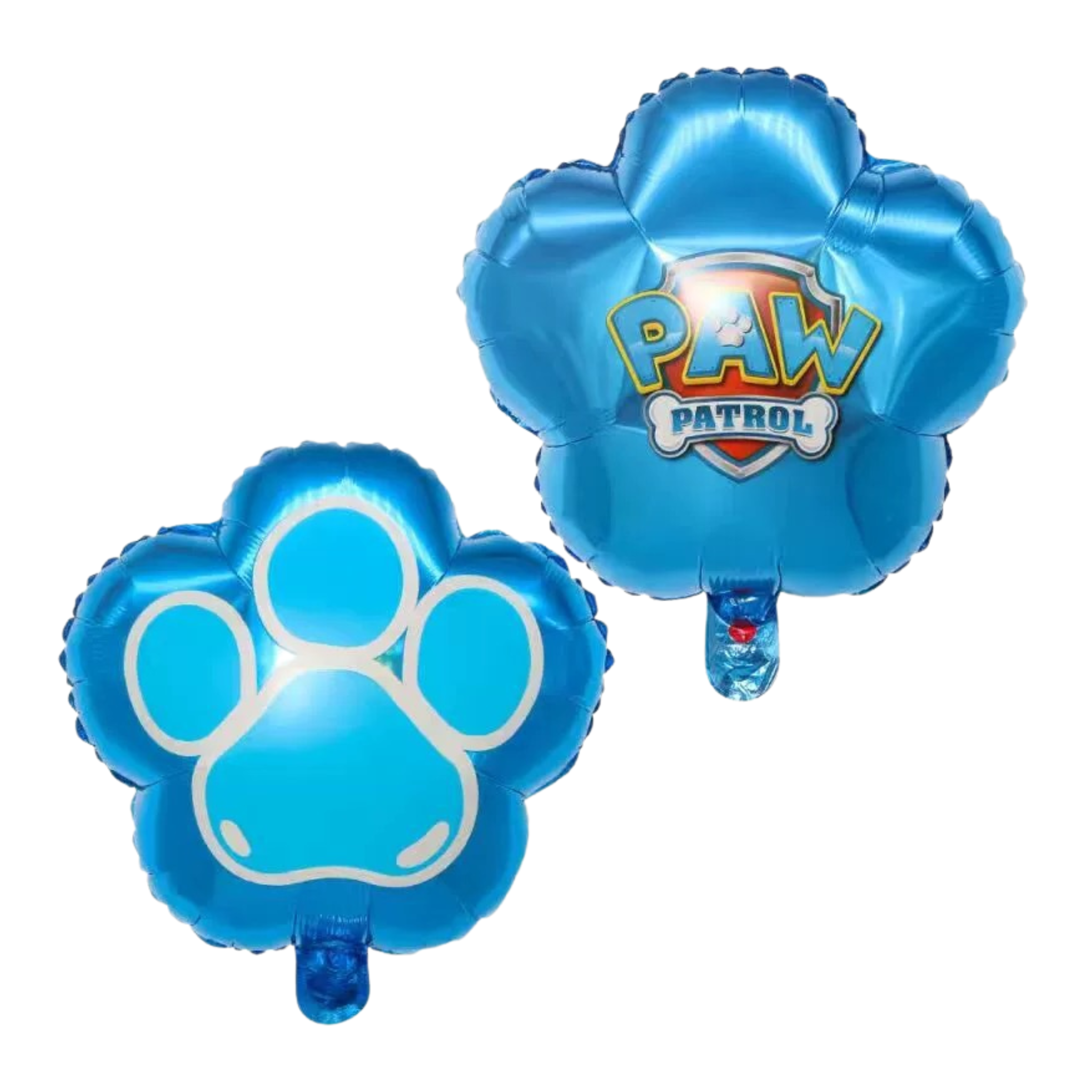 Paw Patrol Paw Print Foil Balloon, Blue (set of 1)