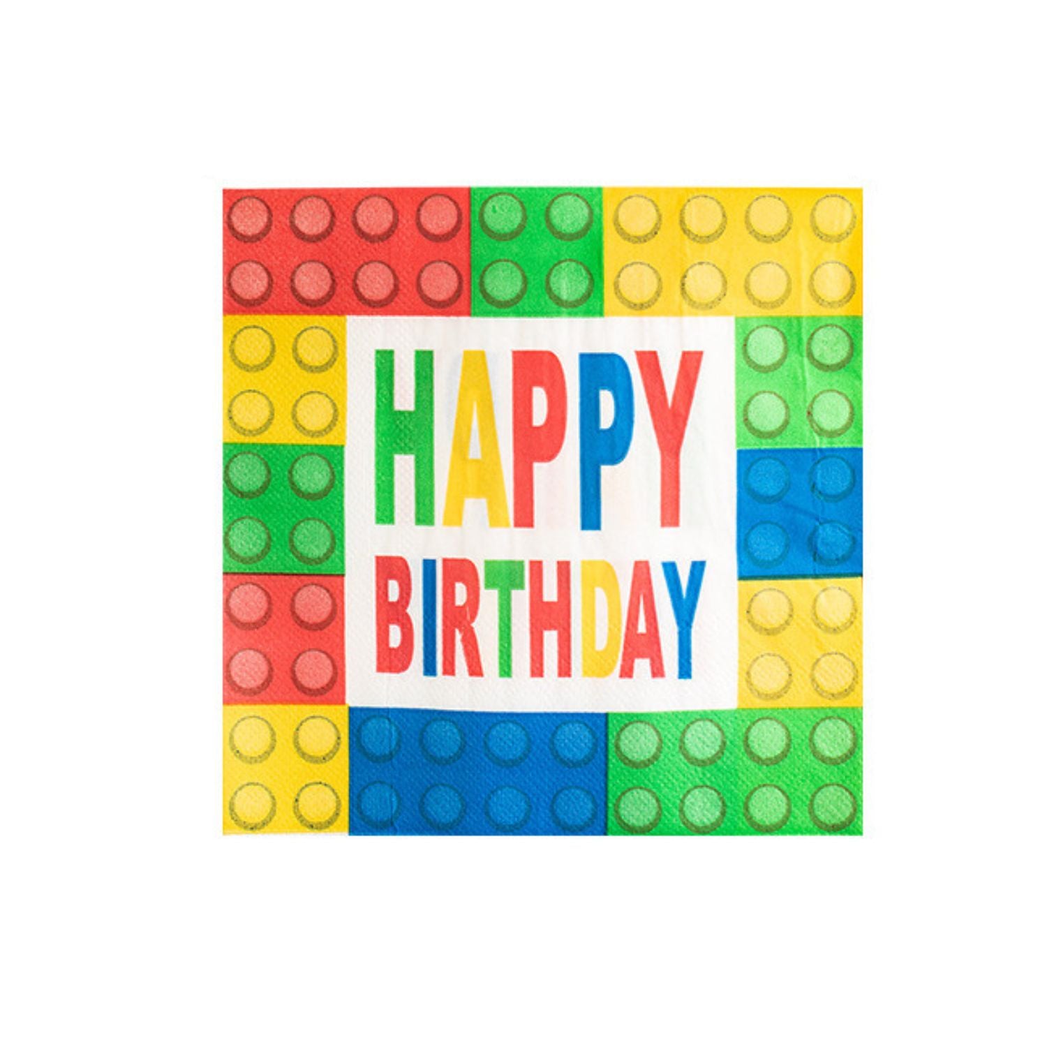 Lego Themed Napkins (set of (set of 20)