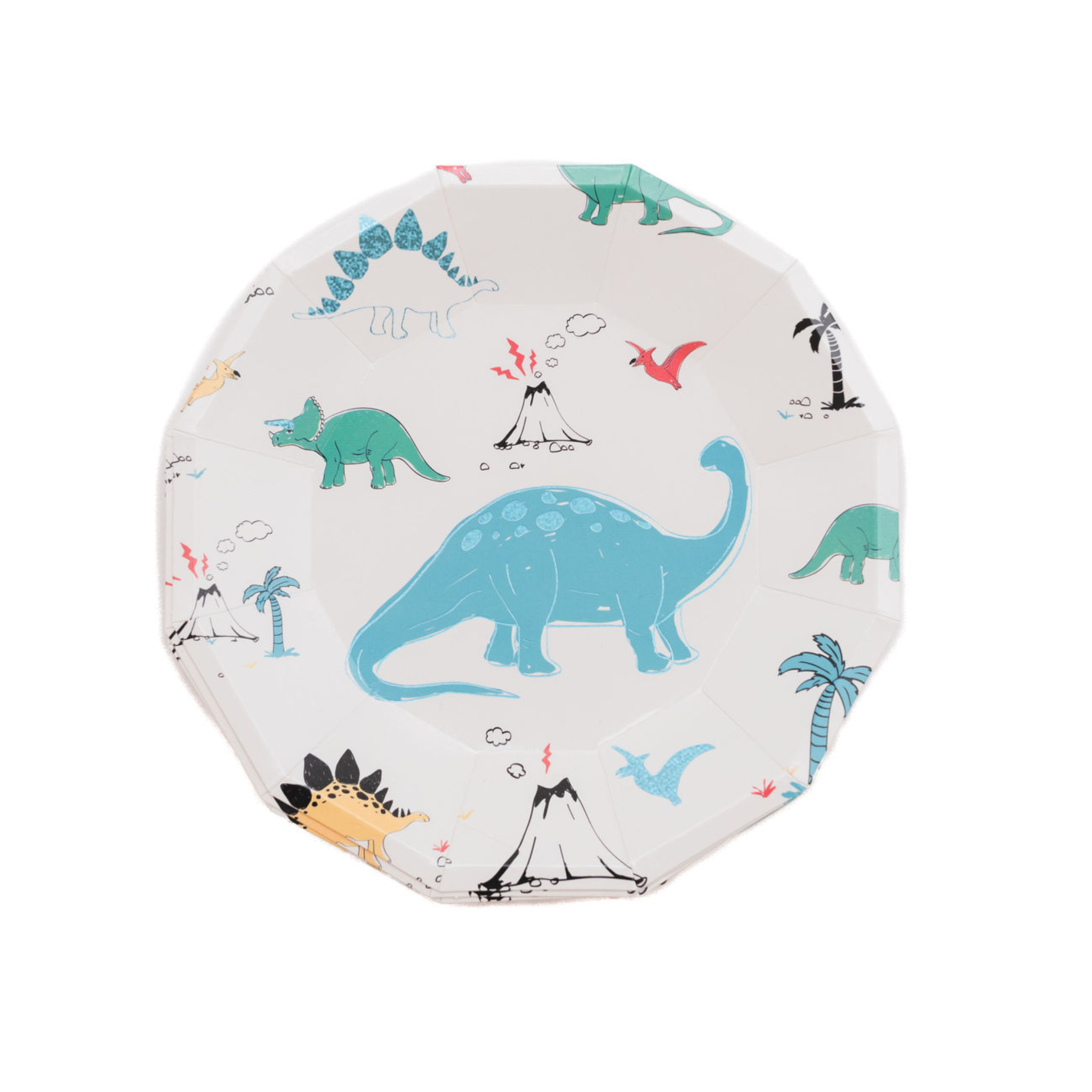 Dinosaur Plate (set of 8)