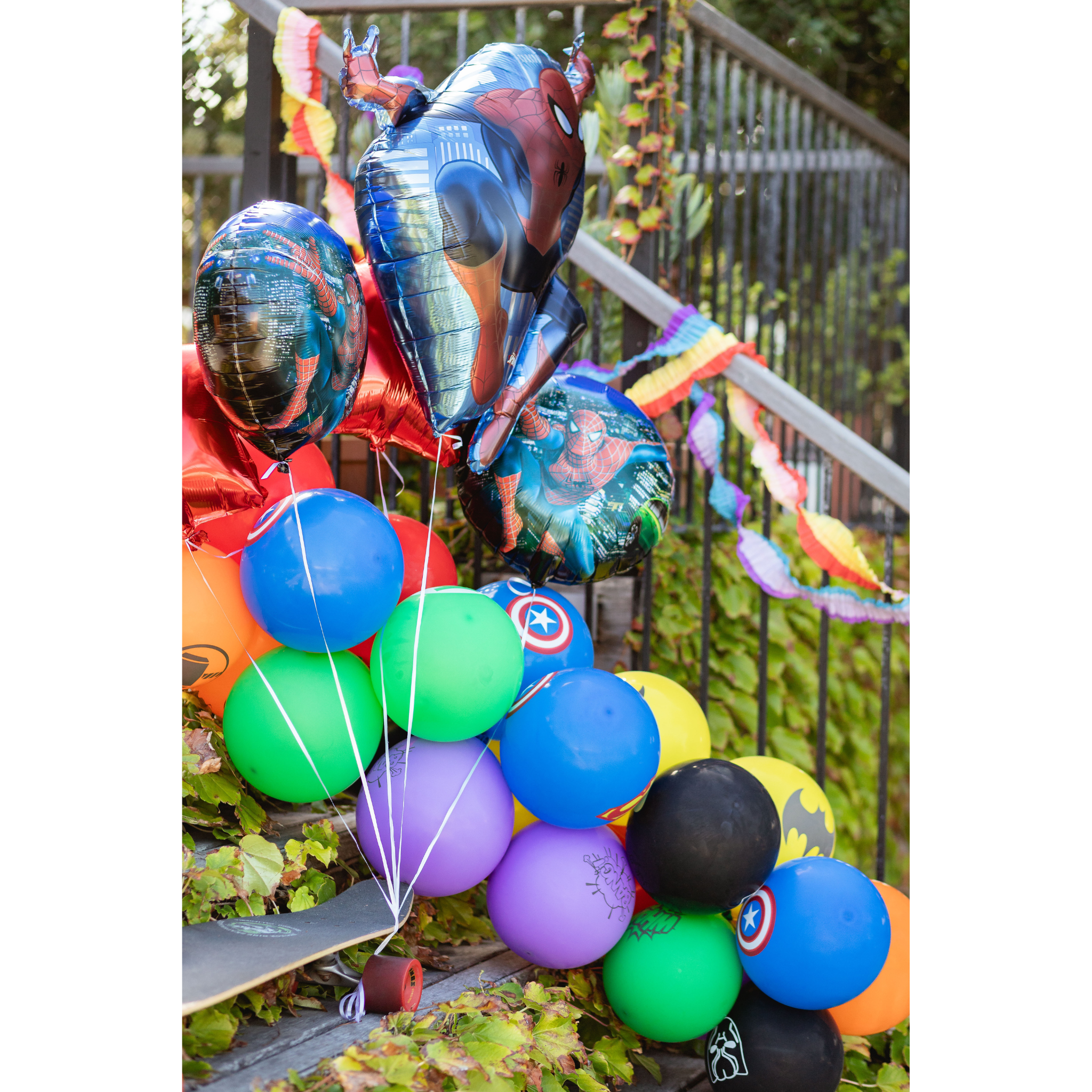 Superhero Latex Balloon (set of 36)