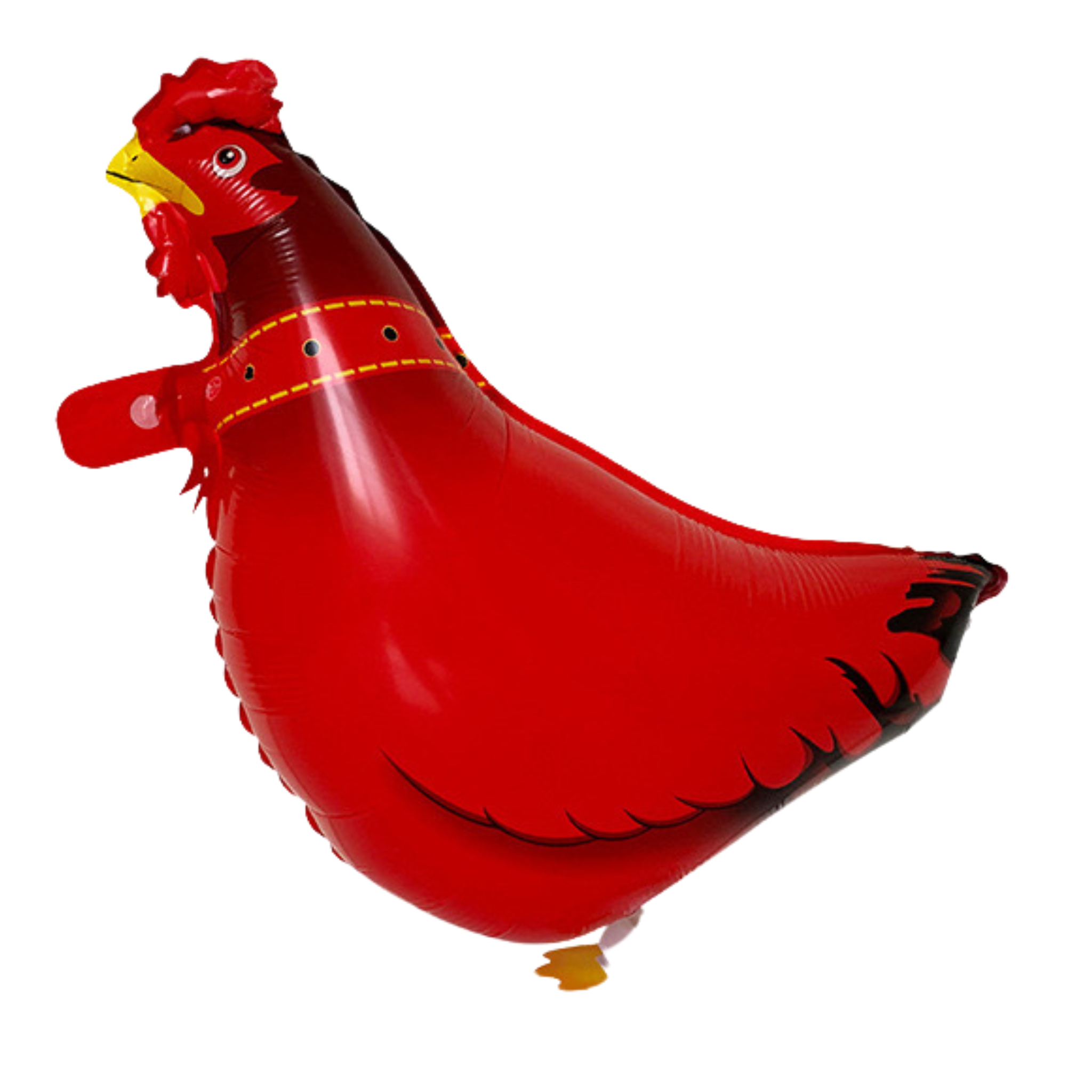 Walking Chicken Shaped Foil Balloon