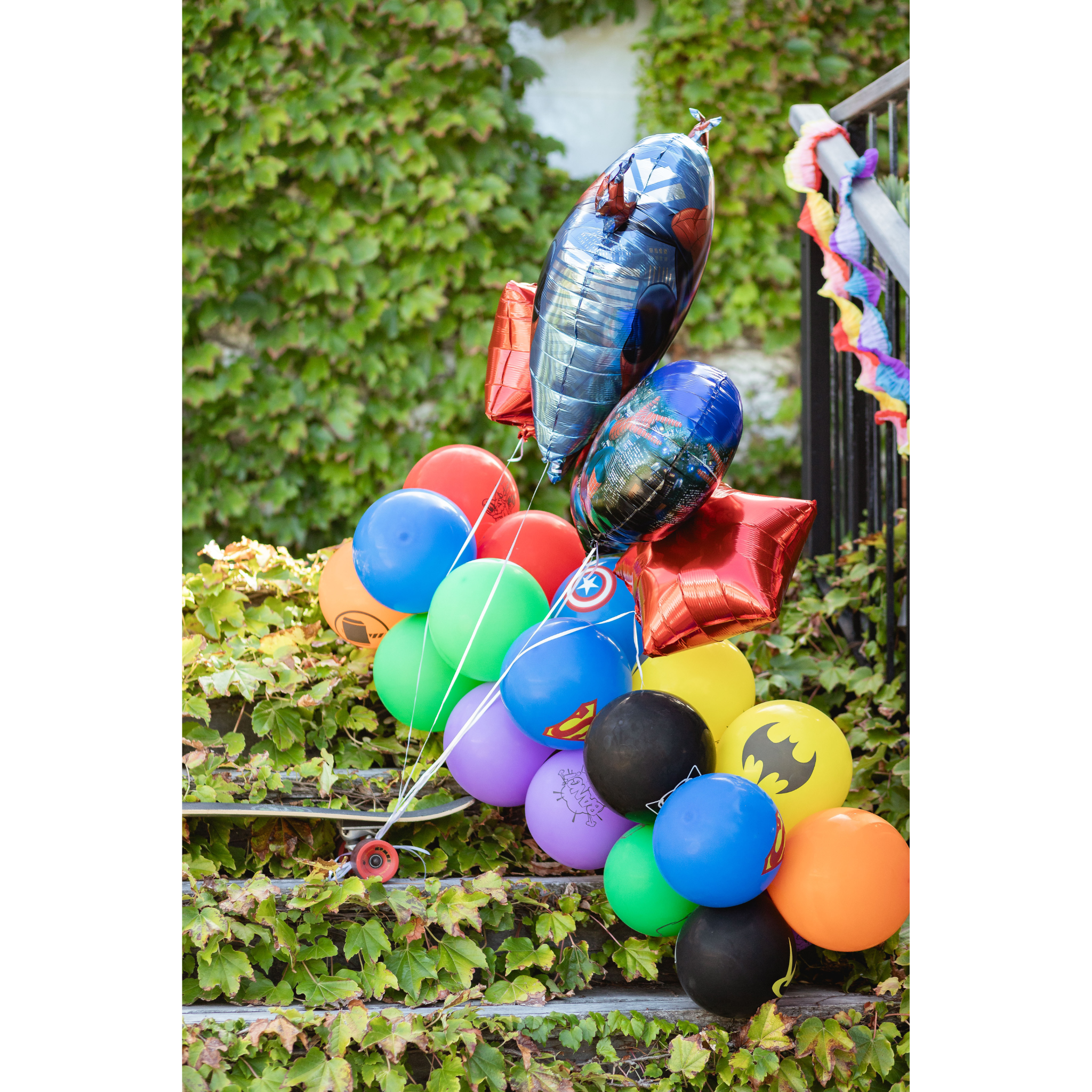 Superhero Latex Balloon (set of 36)