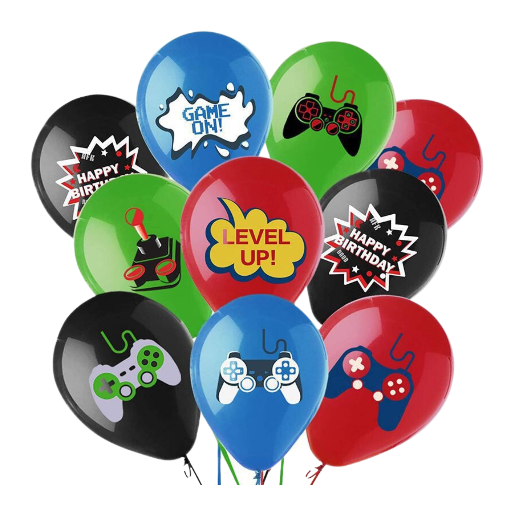 Game on Latex Balloon (set of 16)