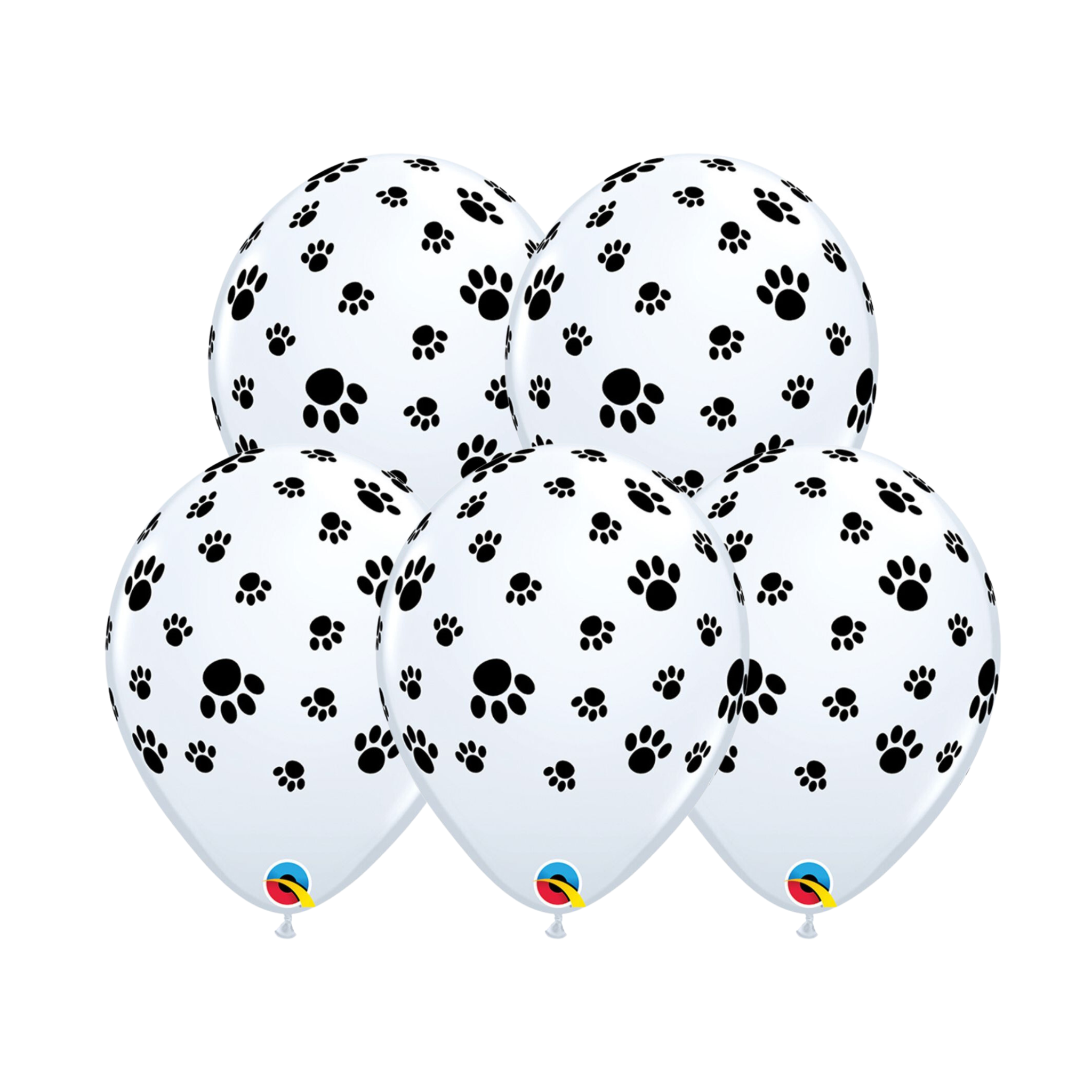 Paw Print Latex Balloon (set of 5)