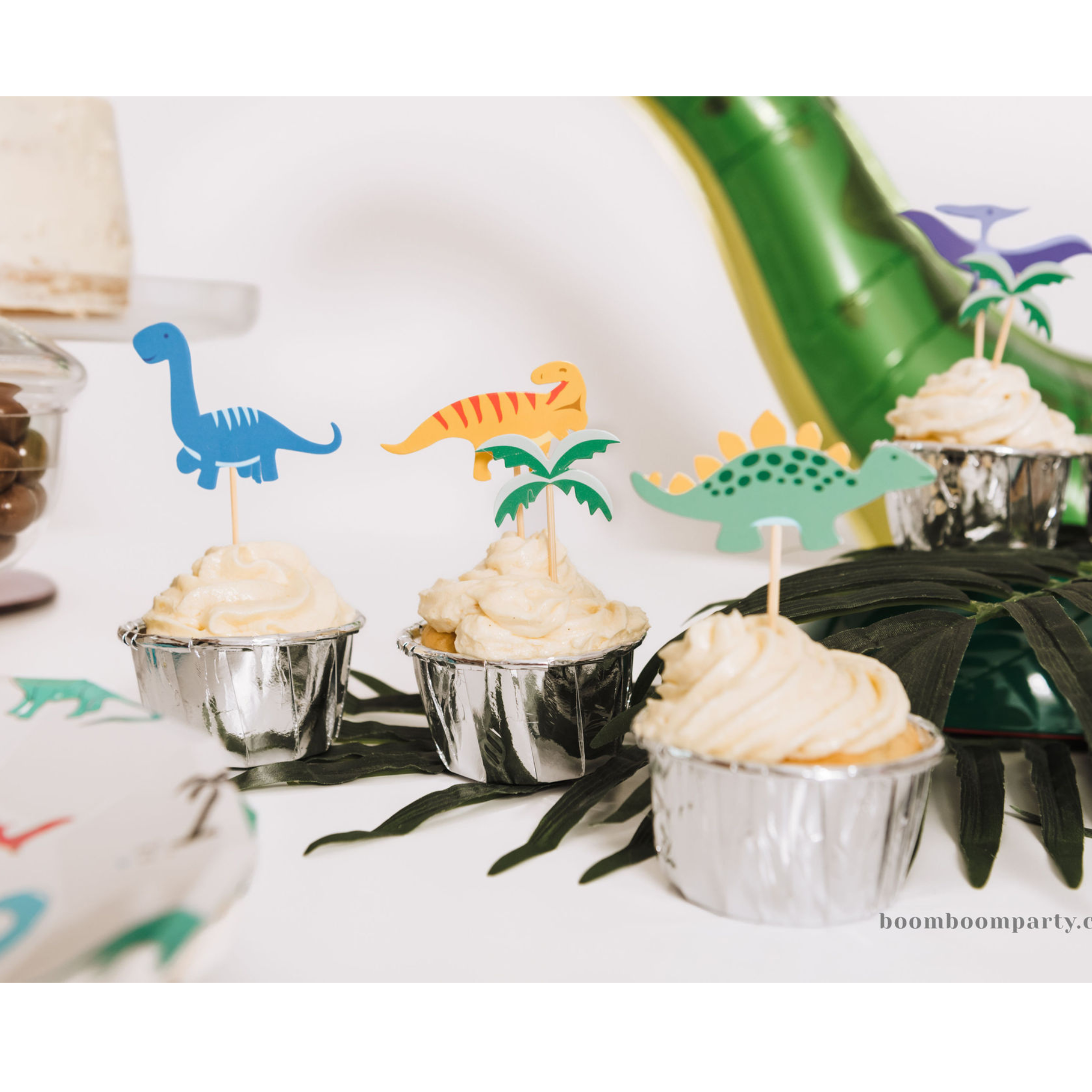 Dinosaur Cake Topper Mix (set of 12)