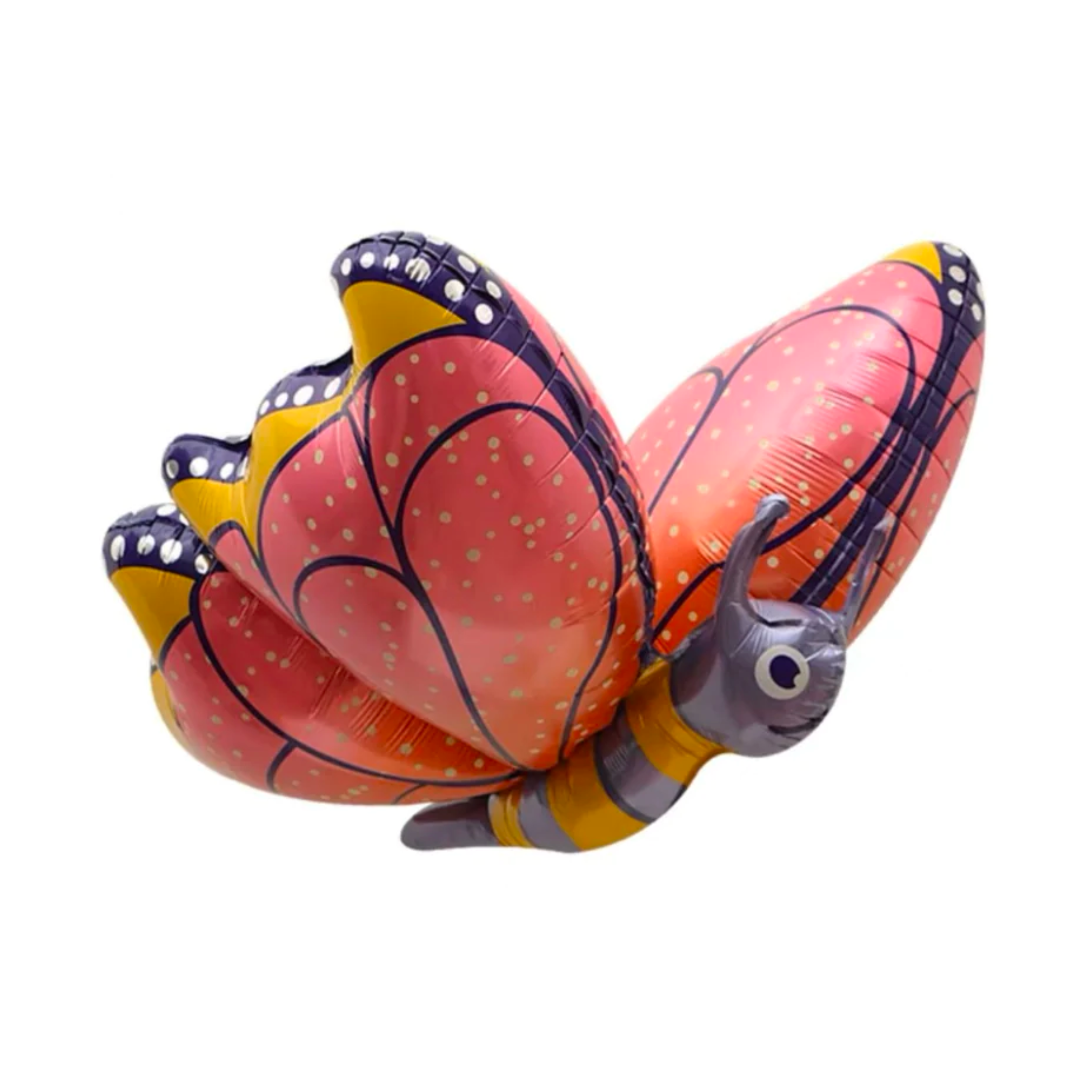 4D Butterfly Foil Balloon, Pink