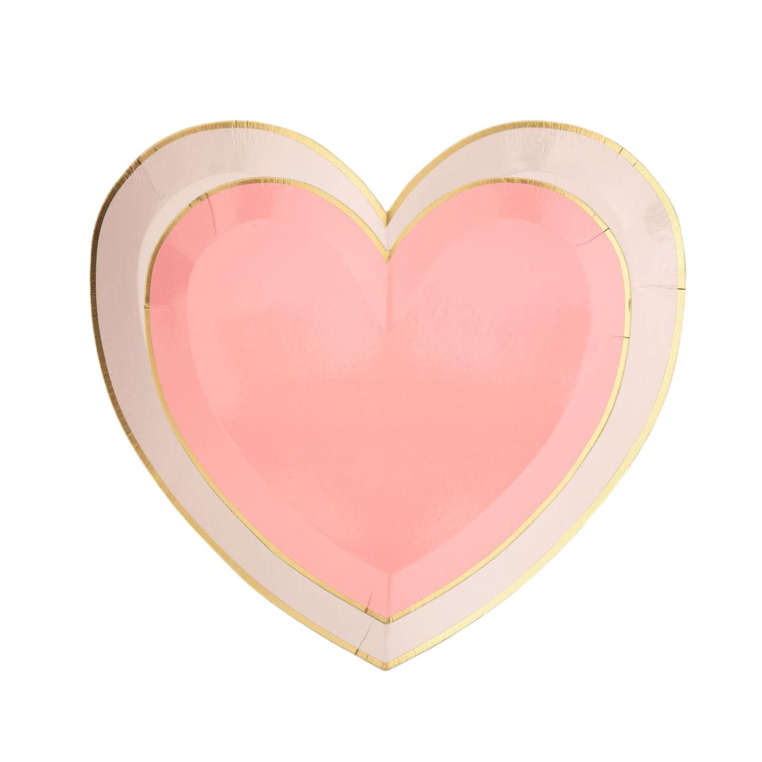 Heart Plates, Medium(set of 8)