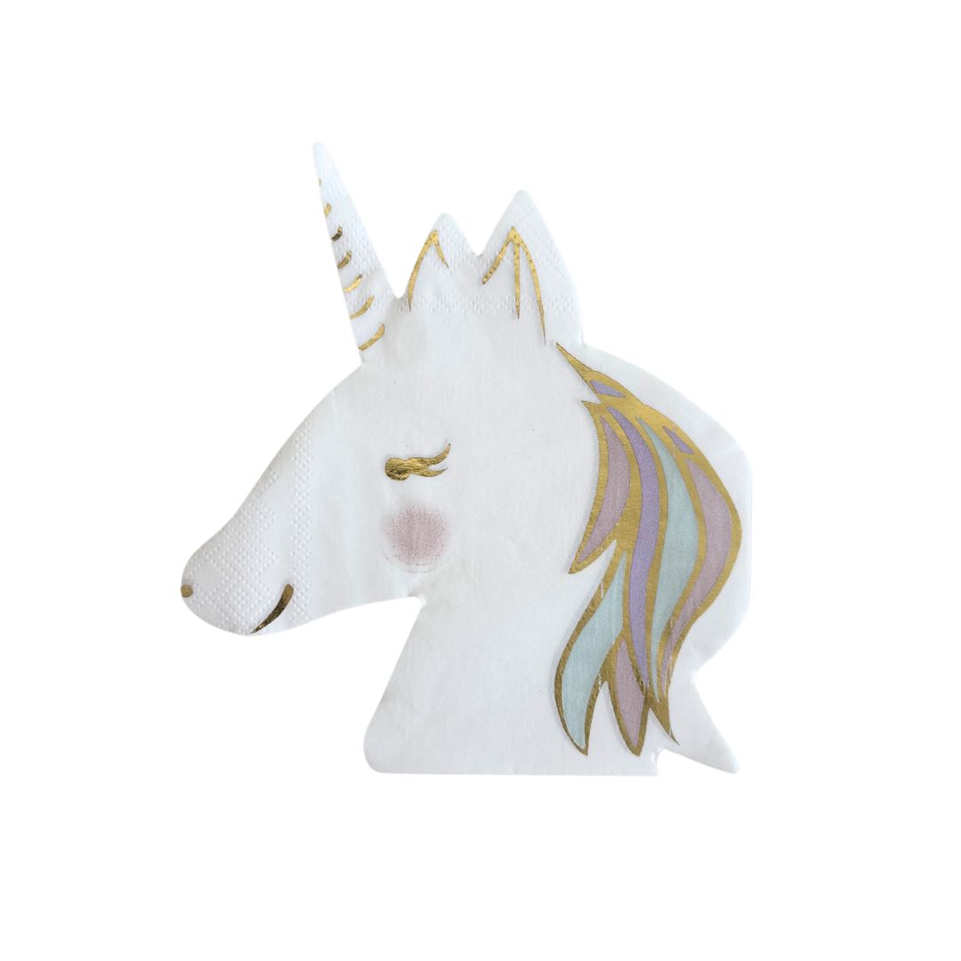 Unicorn Themed Napkins (pack of 16)