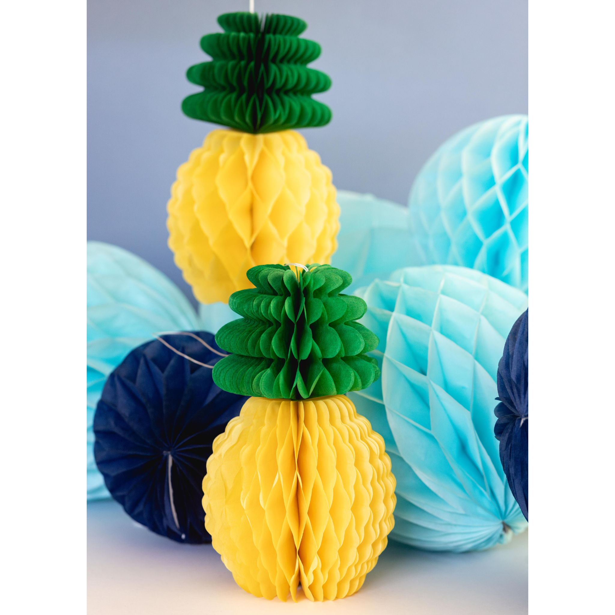 Honeycomb Pineapple (set of 1)