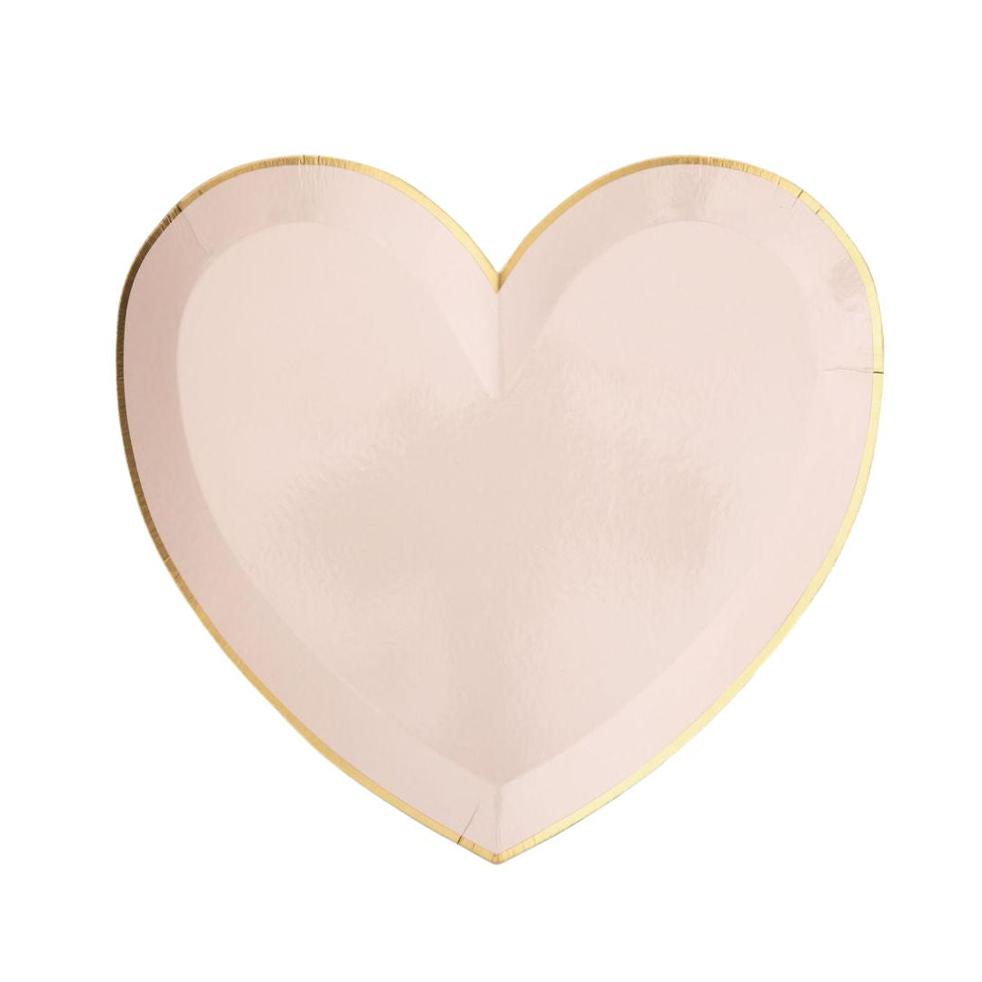 Heart Plates, Medium(set of 8)