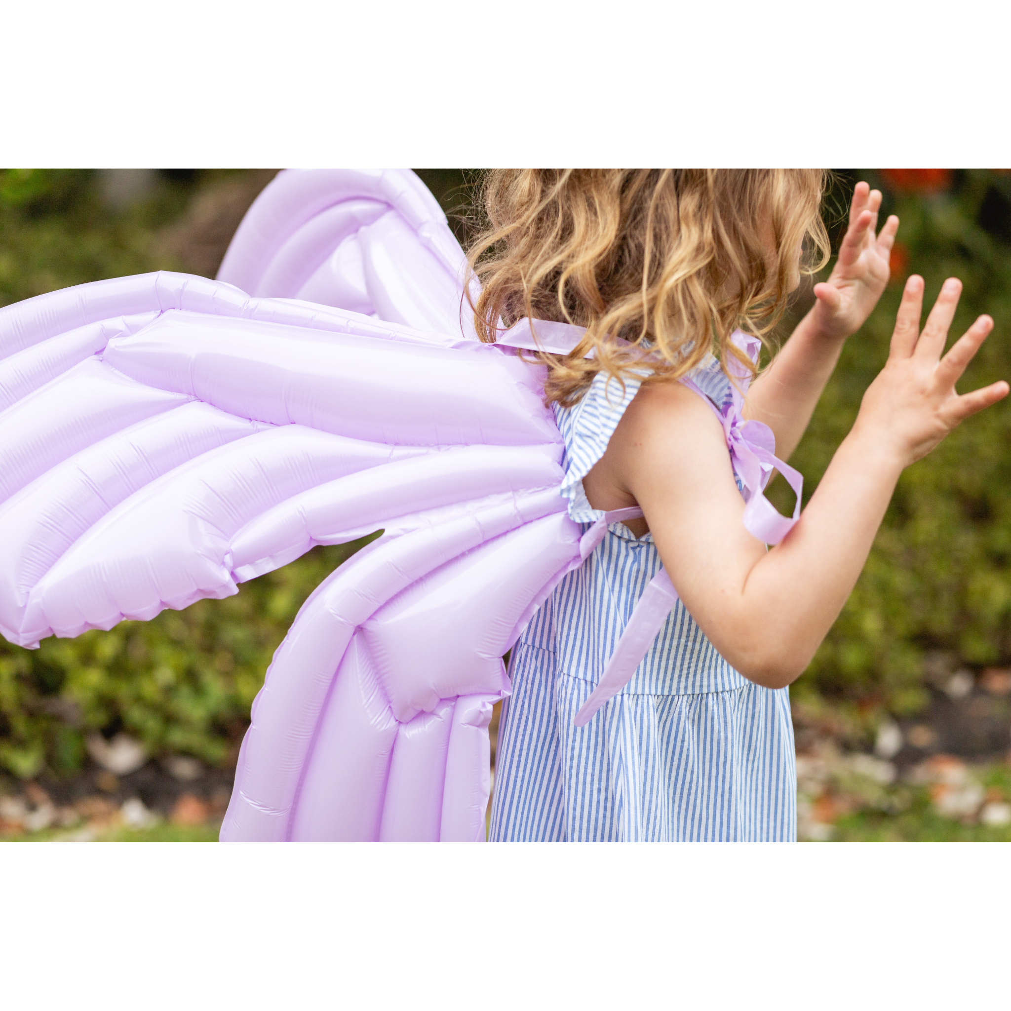 Jumbo Butterfly Foil Dress Up Wings, Purple