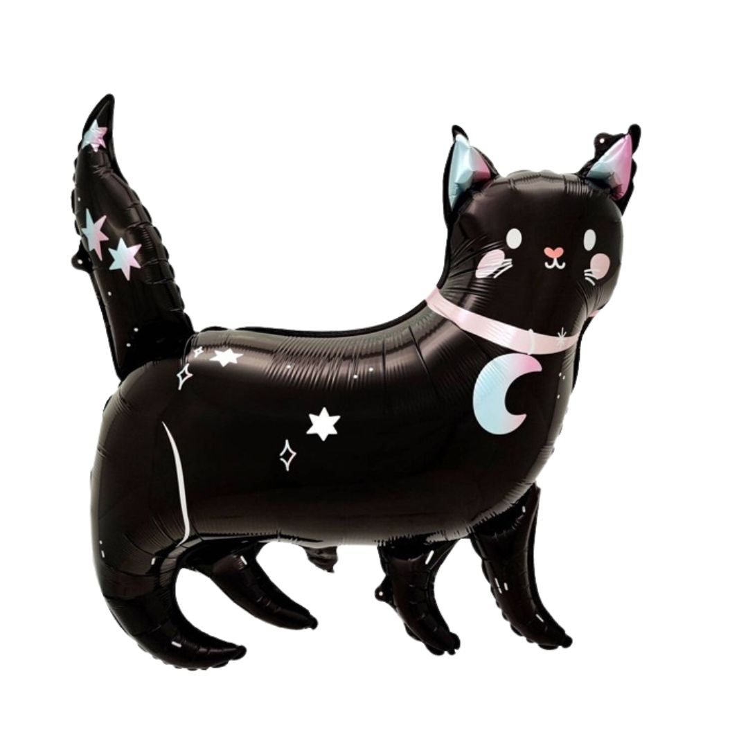 Halloween Black Cat Foil Balloon