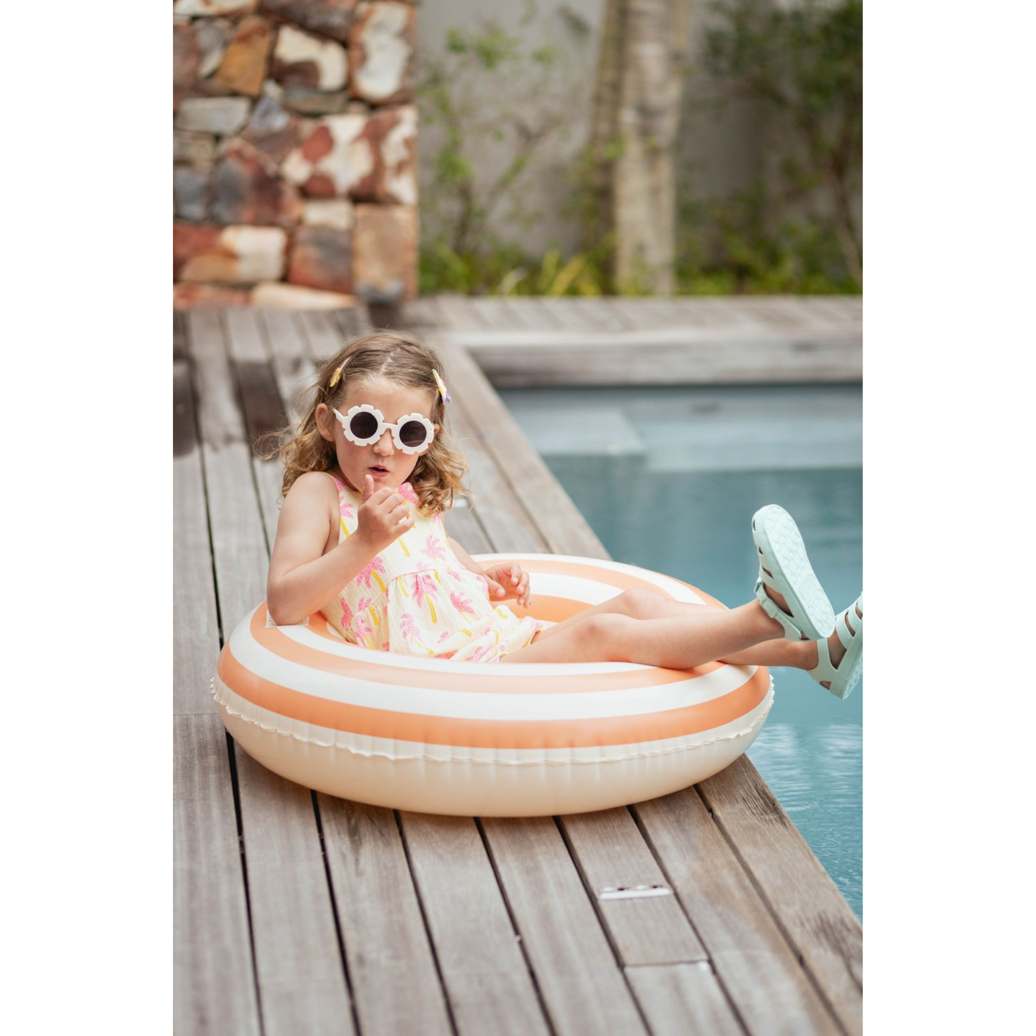 Olivia Swimming Ring, Orange