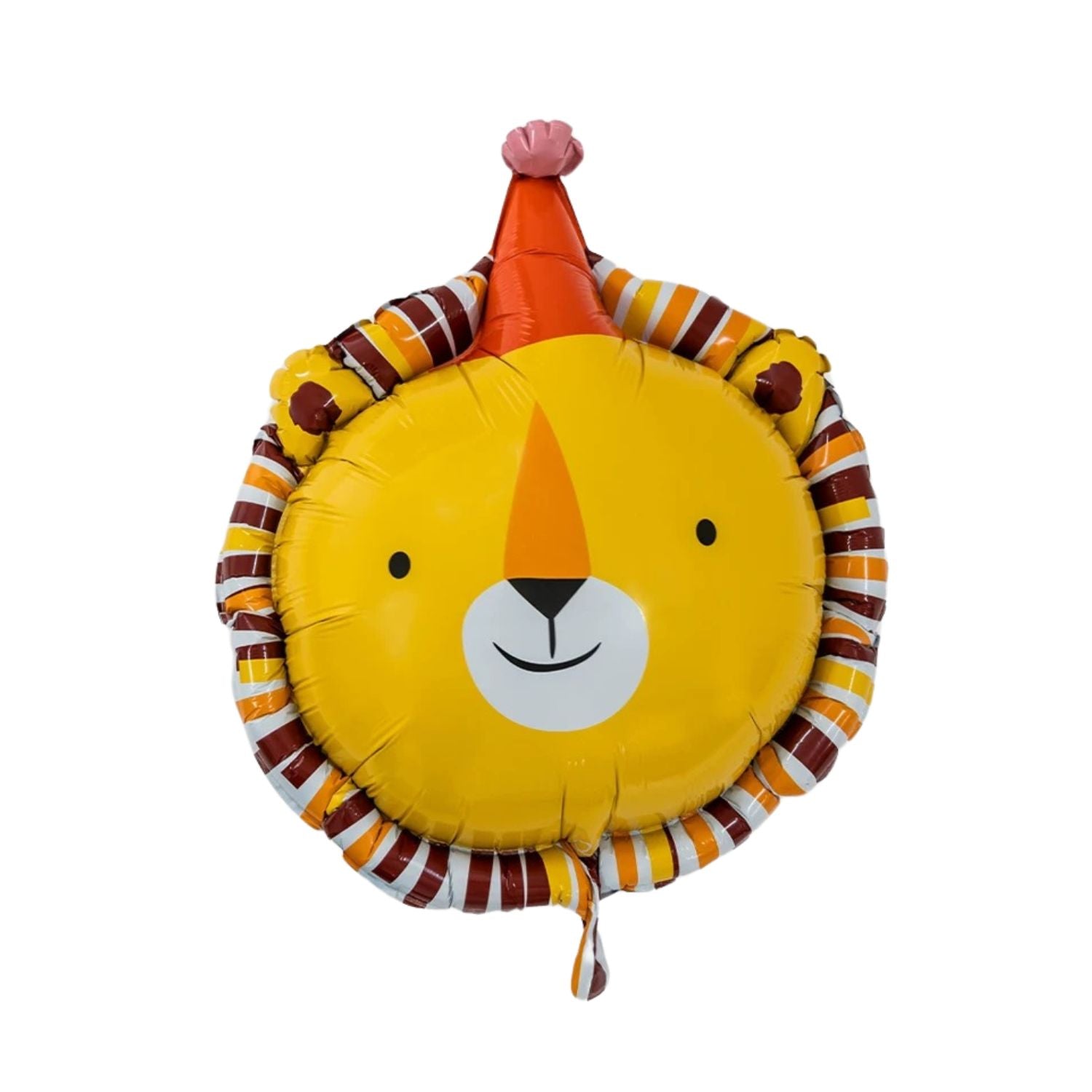 Happy Lion Head Foil Balloon