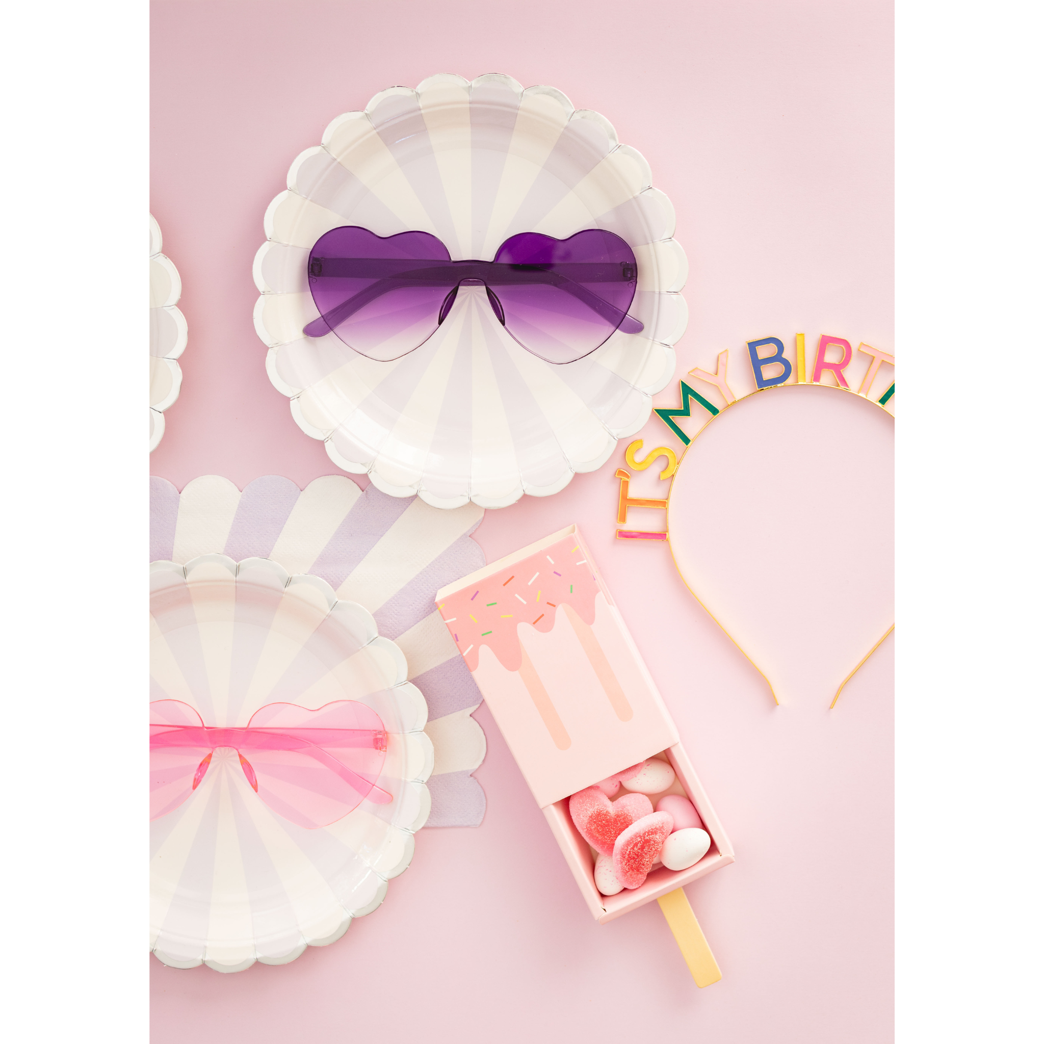 Ice Cream Candy Favour Boxes (set of 4)