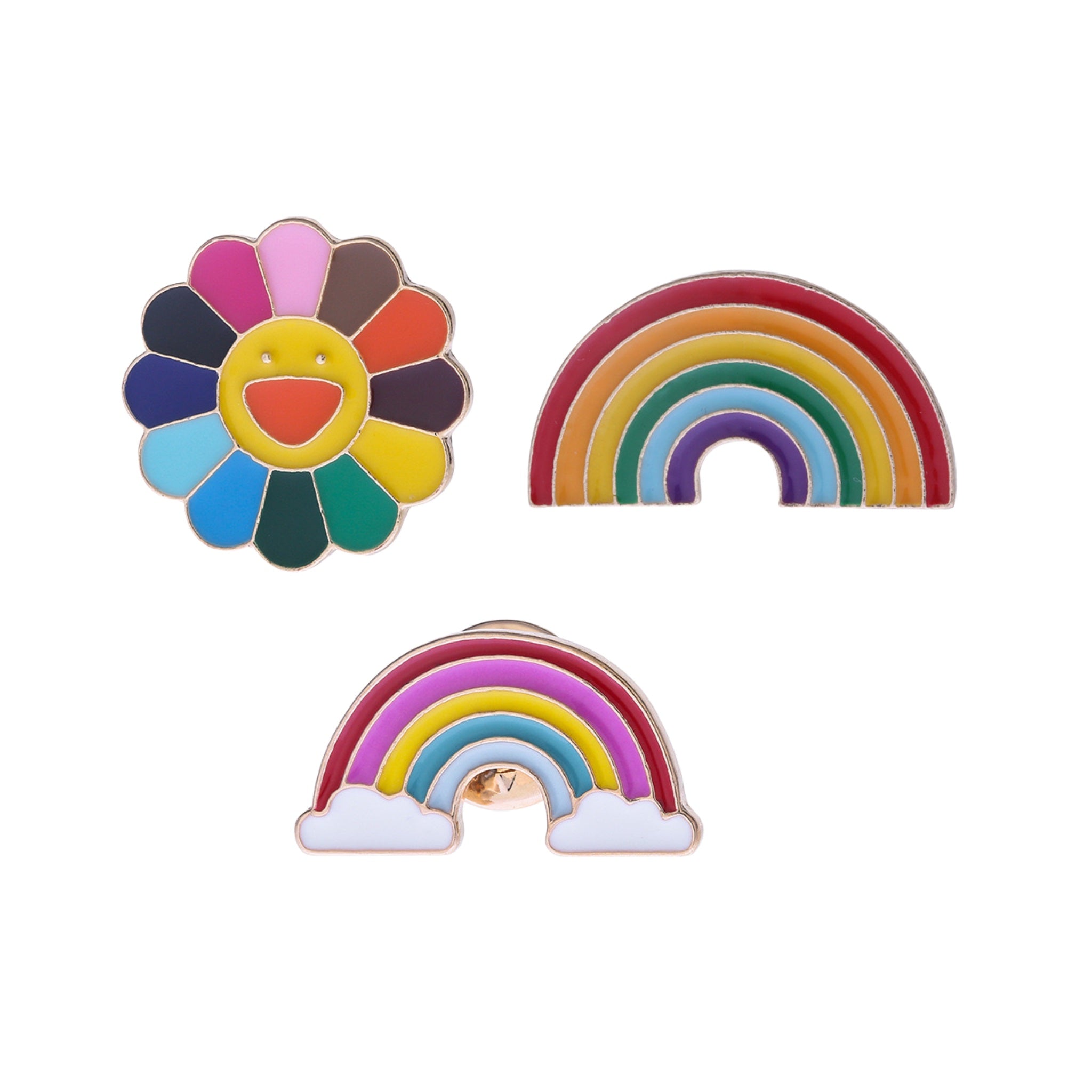 Rainbow Dress Up Brooch (set of 3)