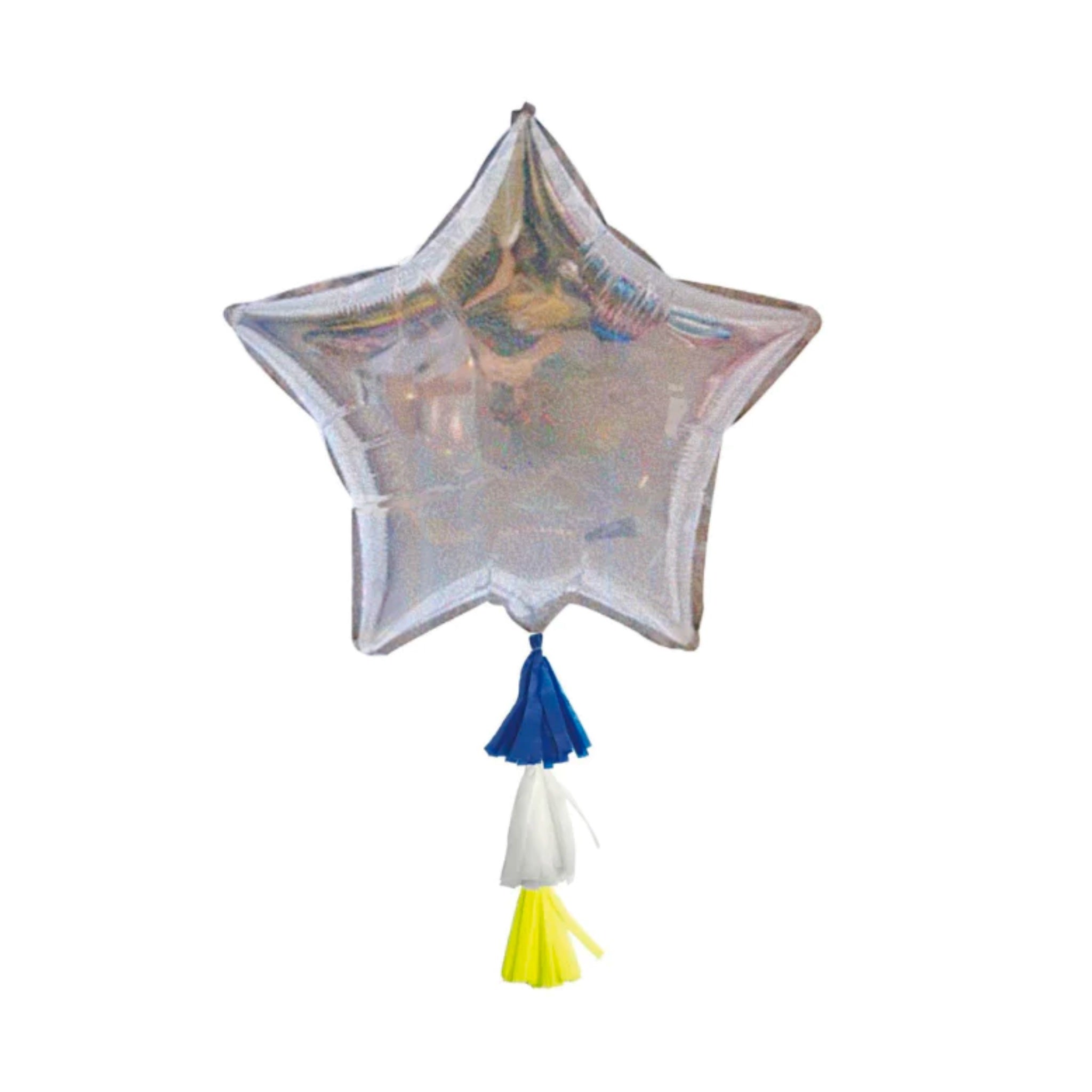 Silver Star Foil Balloon