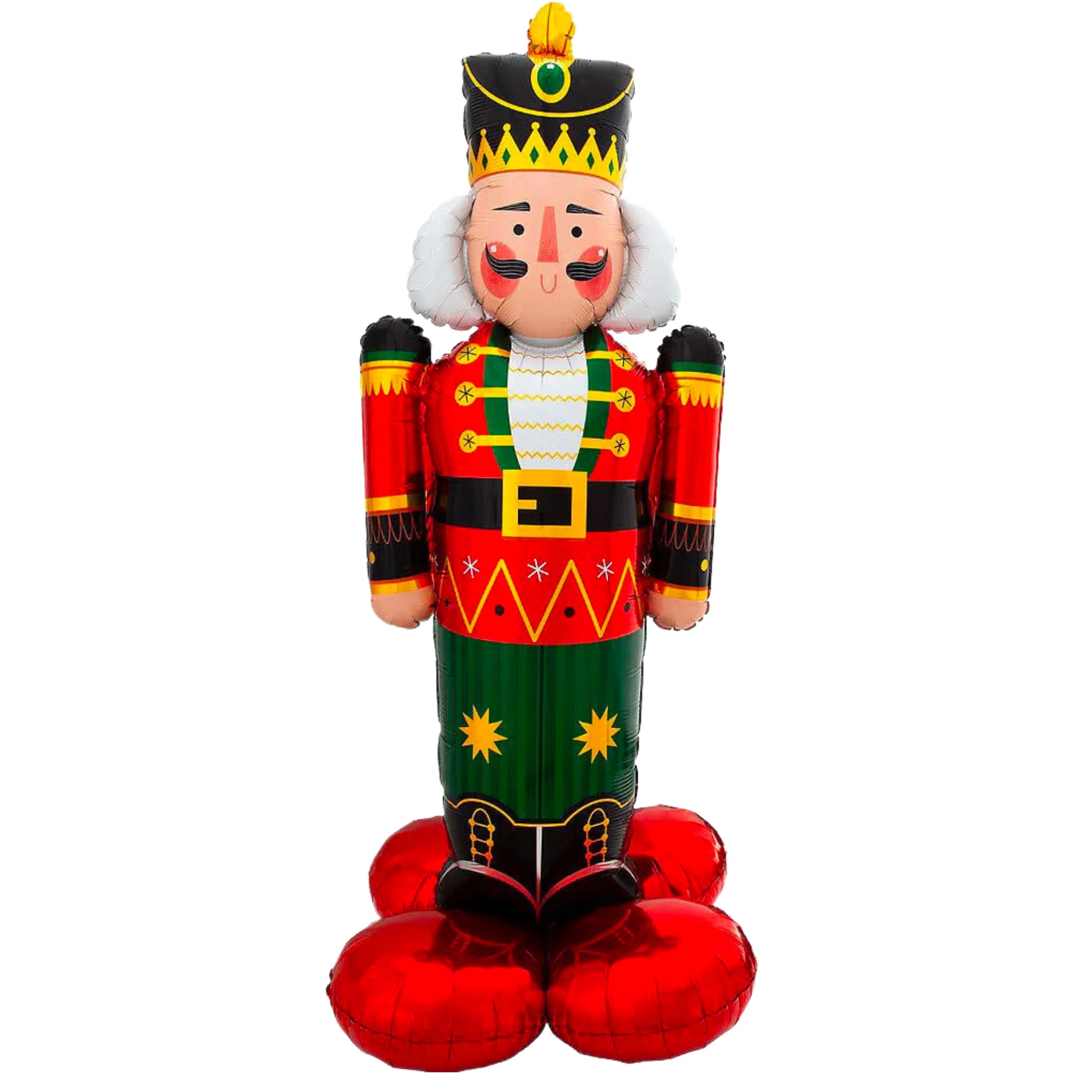 Nutcracker Shaped Foil Balloon, Large