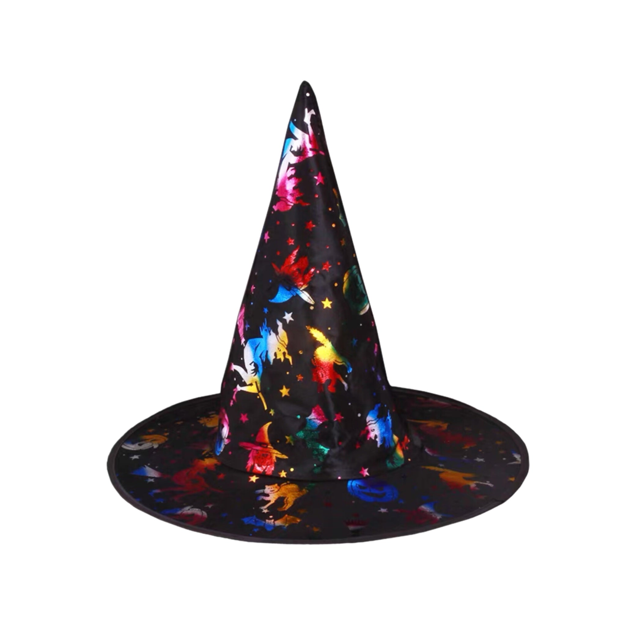 Halloween witch dress up hat, black