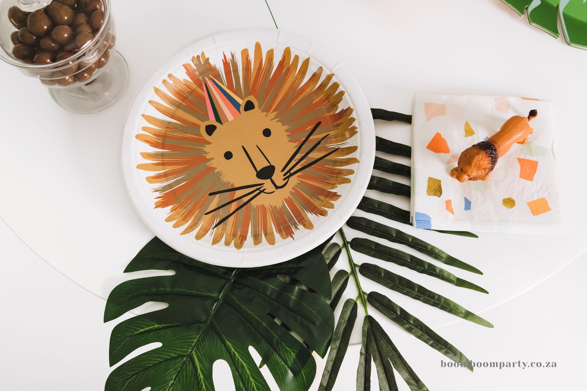 Lion Plates (set of 8)