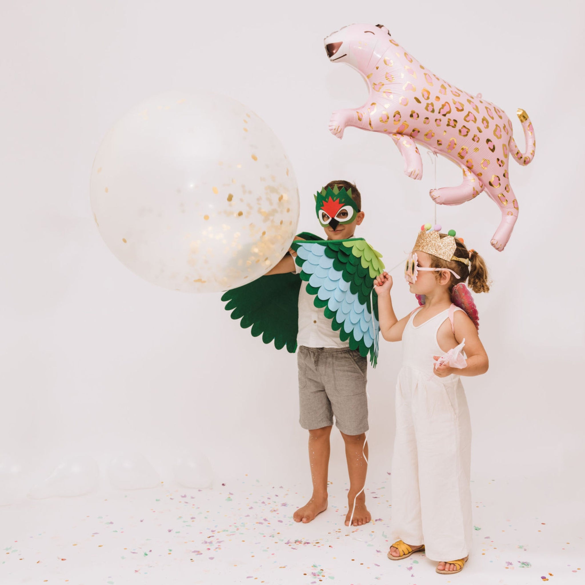 Pink Leopard Foil Balloon