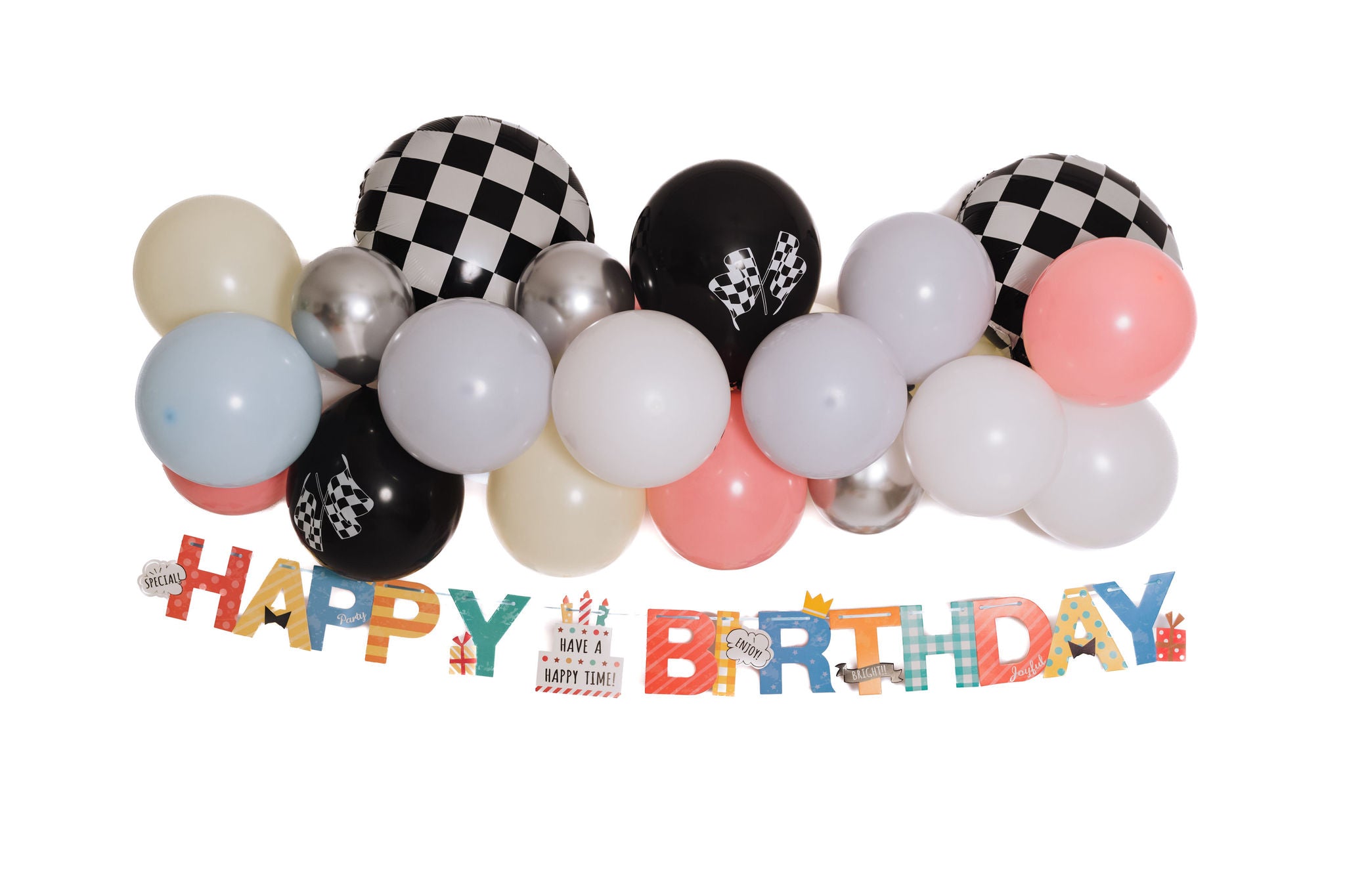 Cars Balloon Cloud and Garland Kit