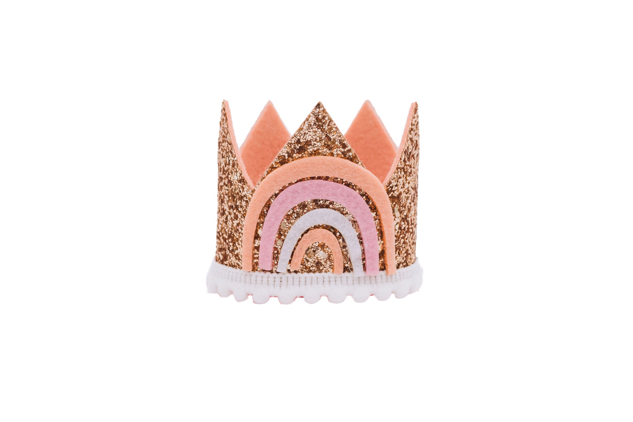 Rainbow Party Crown Boho